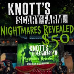 Knott’s Scary Farm Tickets 🎃🎟️