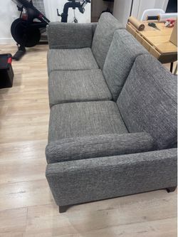 Article Gray couch - needs to be gone asap