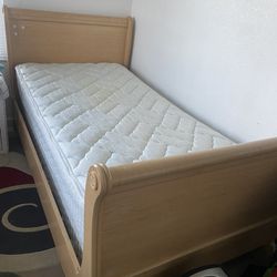 Twin Size Bed With Mattress Included 