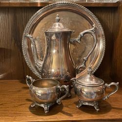 Silver Plate Tea Set