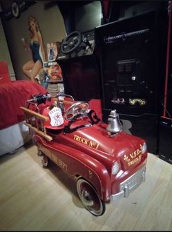 Fire Truck Pedal Car