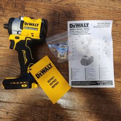 DEWALT
ATOMIC 20V MAX
Cordless Brushless
1/2 in. Variable Speed .Price
ls firm.