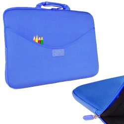 PC Treasures SlipIt! Nylon Sleeve Case for 17" Notebook (Ice Blue)