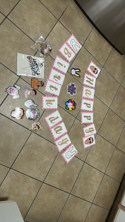 Bad Bunny Birthday Decorations 