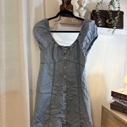 madewell jean dress✨