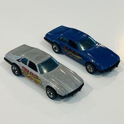 Vintage 1978 & 1980 Hot Wheels Jaguar XJS Lot Of 2 Loose