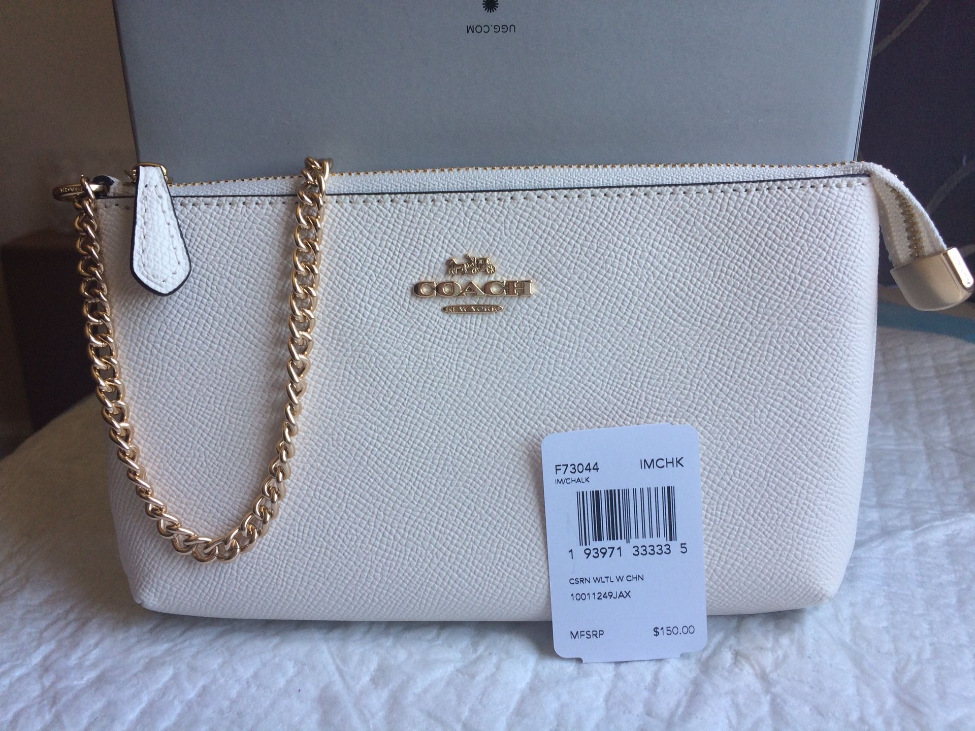 Coach Large Wristlet.