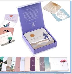 Brand new 45-card affirmation deck for women.