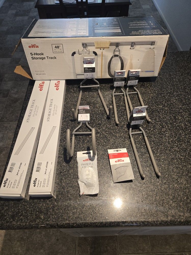 Elfa Garage Rack