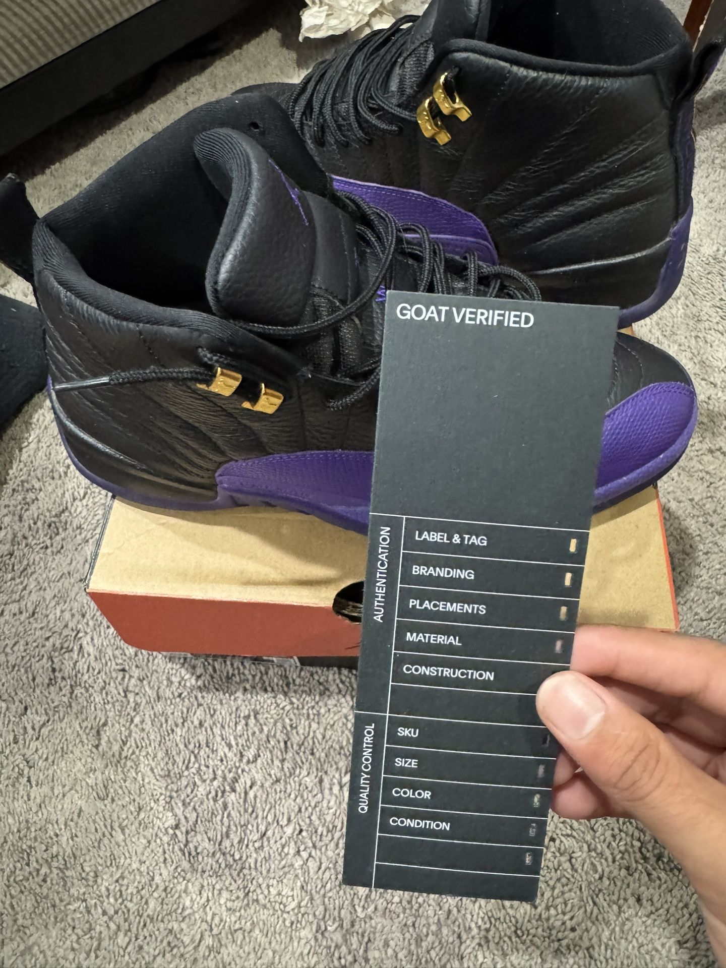 Jordan 12 Field Purple