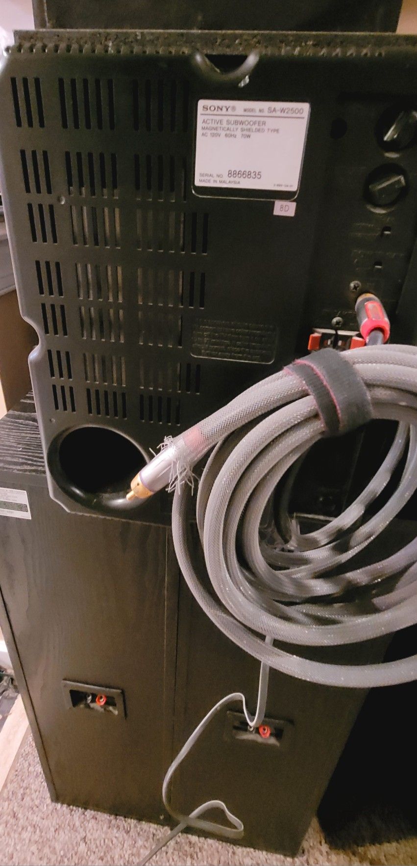 Sony Home Stereo Speakers With SUB