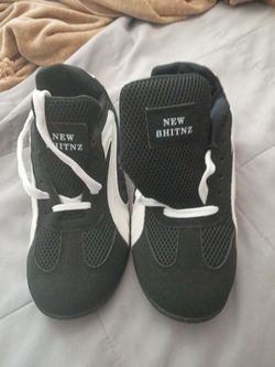 New Bhitnz Black and White Sneakers