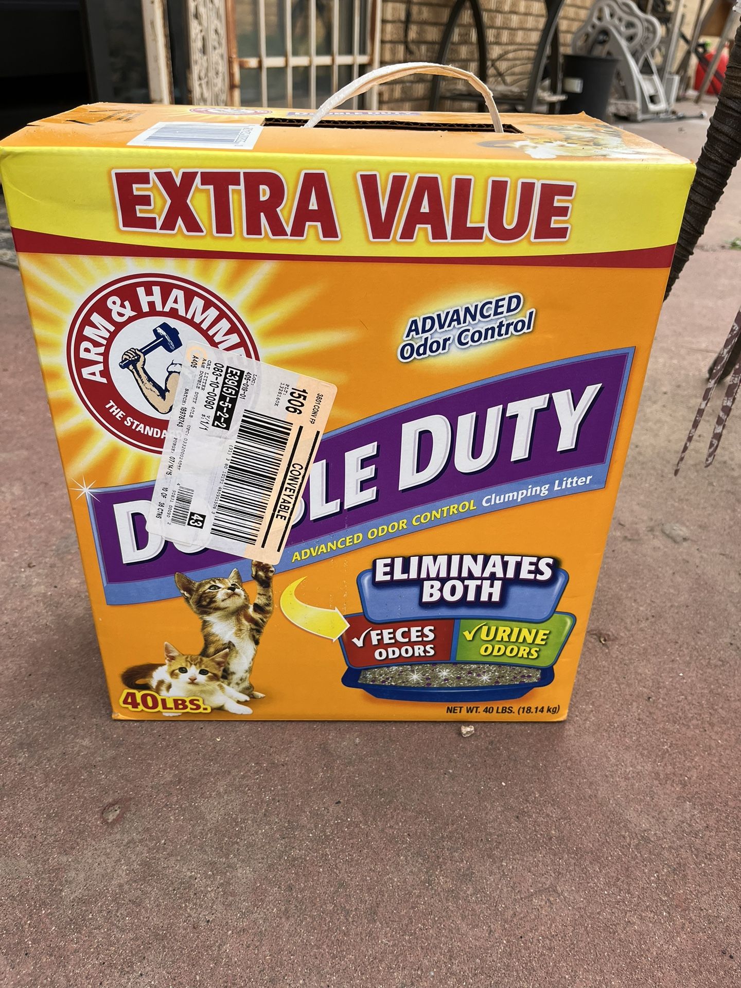 Cat Litter 40 Lbs