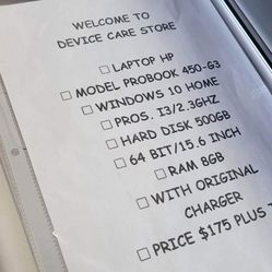 Hp Laptop Very Good Condition With Original Charger 