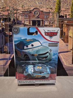 DISNEY PIXAR CARS NETALLIC RYAN SHIELDS #39 VIEW ZEEN SCAVENGER HUNT CHASE 2019