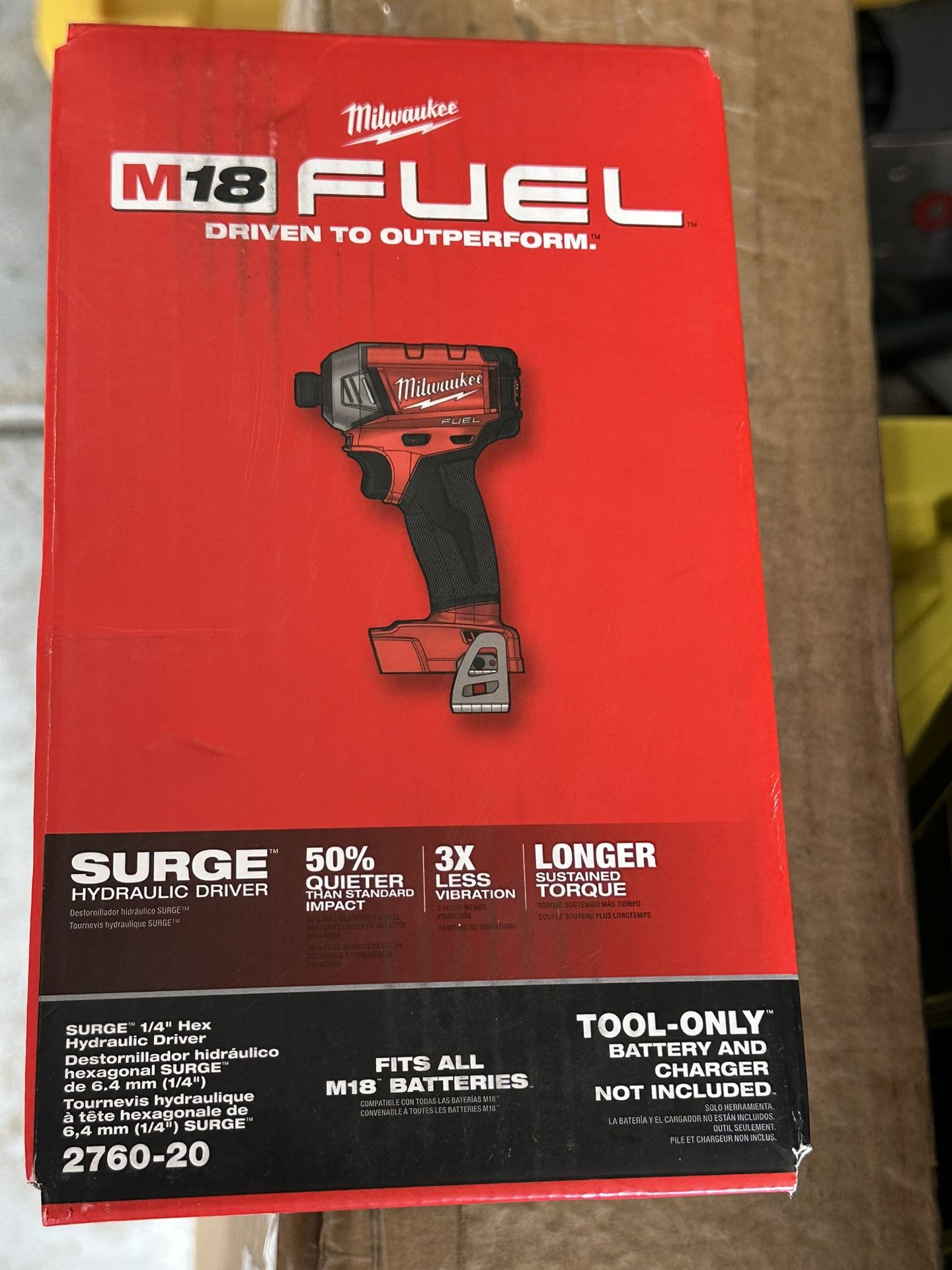 Milwaukee M18 Fuel Surge 1/4 Inch Impact