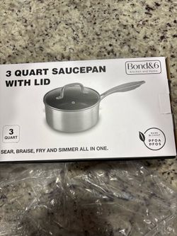 Stainless Steel 3 Qt Saucepan