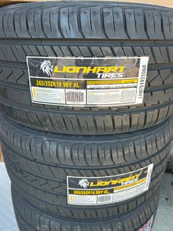LIONHART LH-FIVE 265/35ZR19 price$120 each