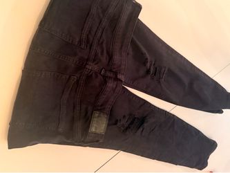 American Eagle Black Distressed Jeans size 10