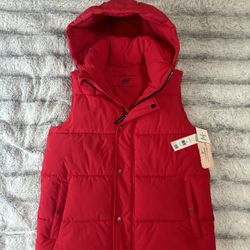 Women’s BCBG Red Vest Brand New Tags On 