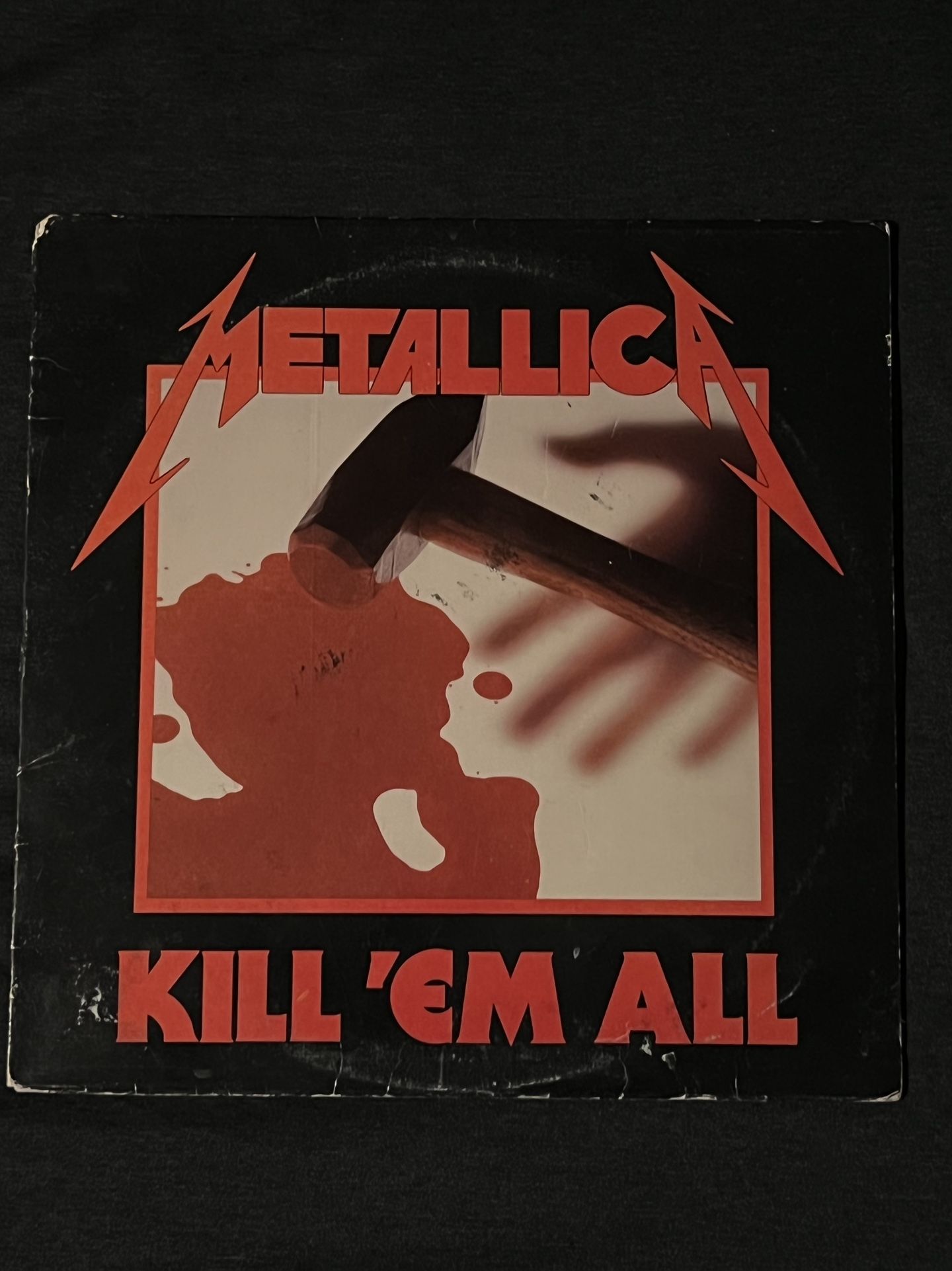 Metallica kill em all vinyl 1983 MRI 069 