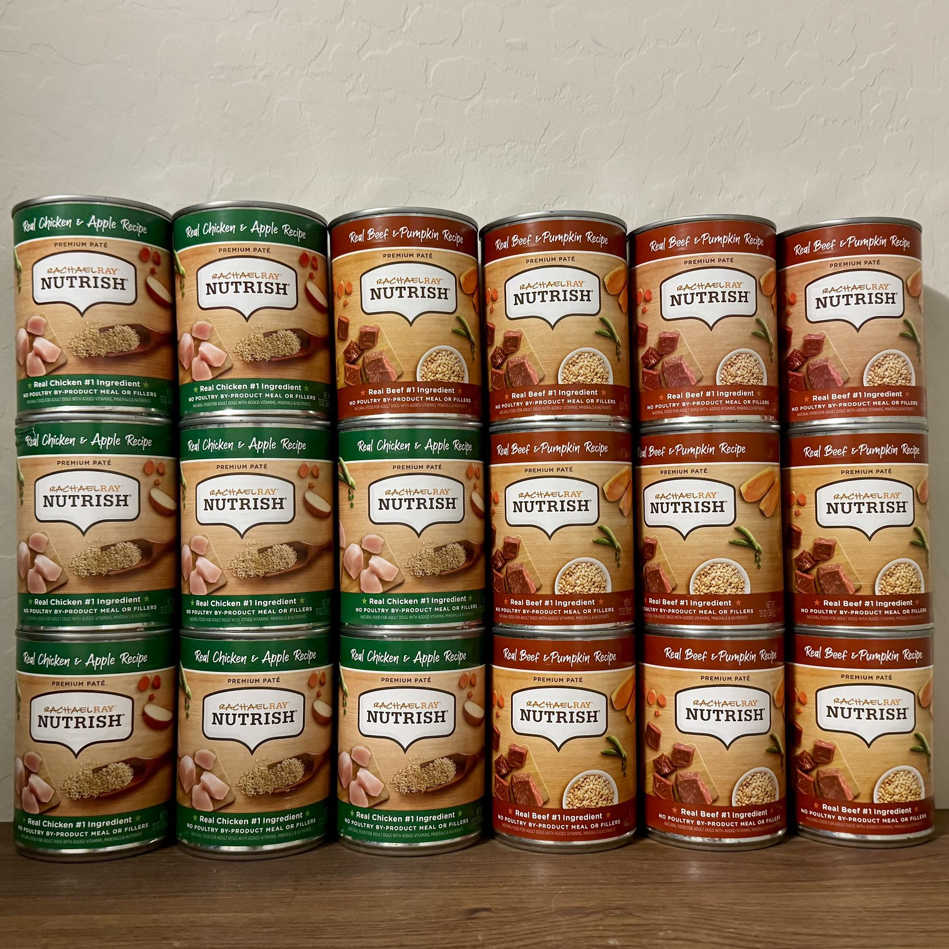 Rachael Ray Nutrish Dog Food Bundle - Total 18 Cans Of 13oz
