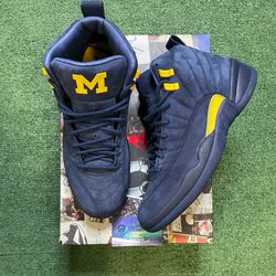 Air Jordan 12 Retro Michigan size 11men/12.5women