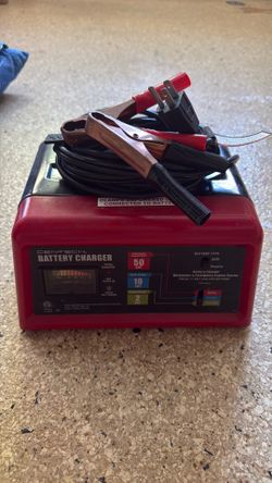 50Amp Engine Starter Boost / 10 Amp 12v Battery Charger