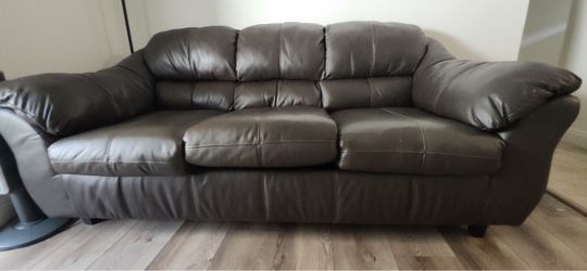 Leather sofa
