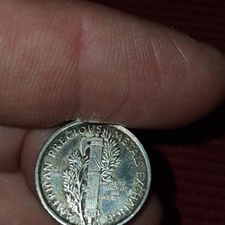 1/10 oz Silver Round - (Mercury Dime) .999 % Pure Silver 