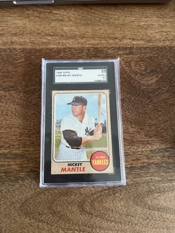 1968 Topps Mickey Mantle #280 SGC 4.5 graded