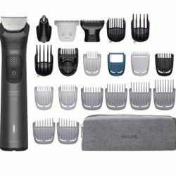 Philips Norelco All-in-One Trimmer is a 24-piece kit designed for head, face, and body grooming
