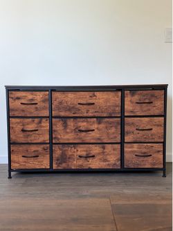 Rustic Brown Dresser/TV Stand