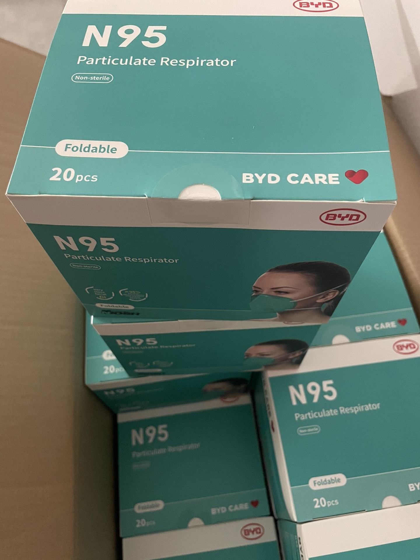 N95 Mask Y Regular Mask