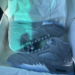 Jordan 5 wolf gray sz 10