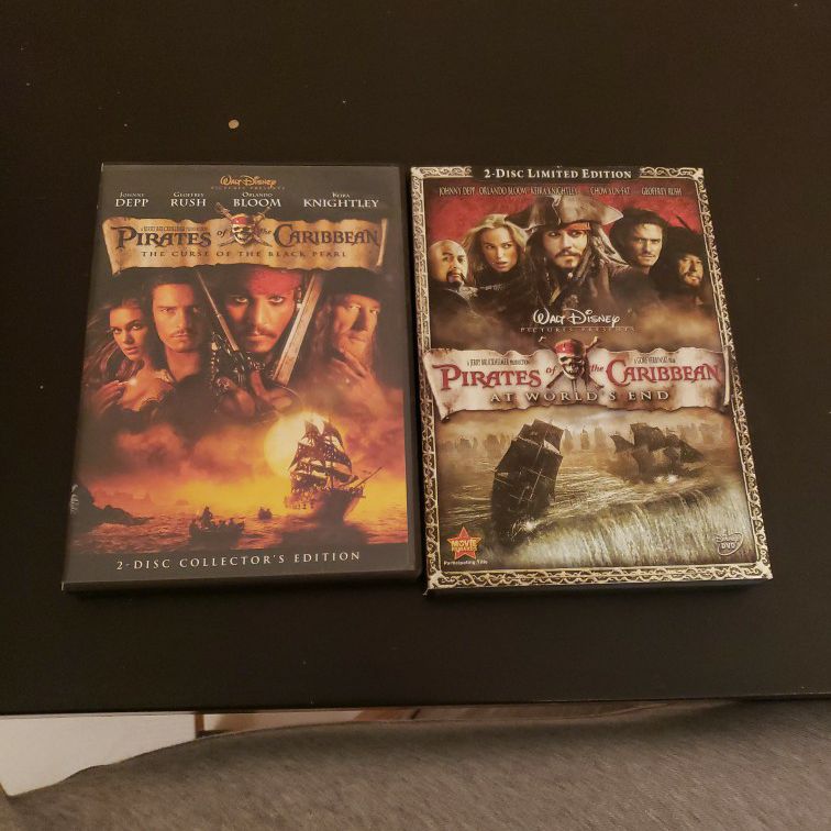 Pirates Of The Caribbean 1 & 3
