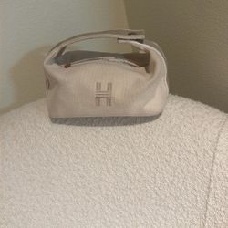 Hermes makeup bag