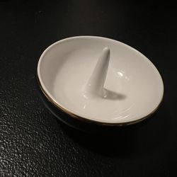 Lenox Kate Spade Ring It Up Ring Holder Black / Gold 