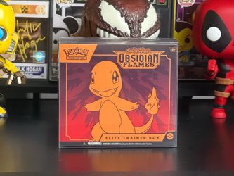 Pokemon Obsidian Flames Elite Trainer Box + Acrylic Case
