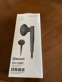 Audio technica Bluetooth ATH-C200BT wireless Headphones