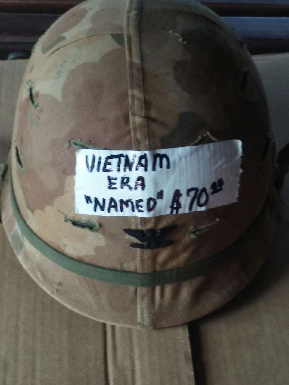 Vietnam Era Helmet and liner