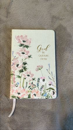 God Has Great Plans for You - Lined Journal, Notebook with Bible Verses