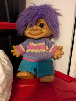 Giant Russ troll doll