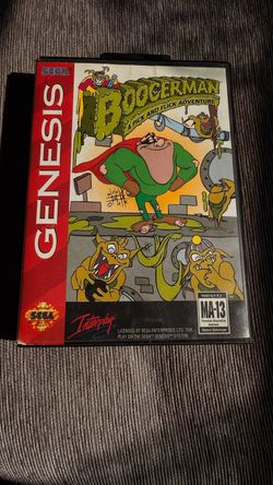 BOOGERMAN SEGA GENESIS CIB