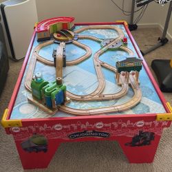 Orginal Chugginton Train Table with Tracks