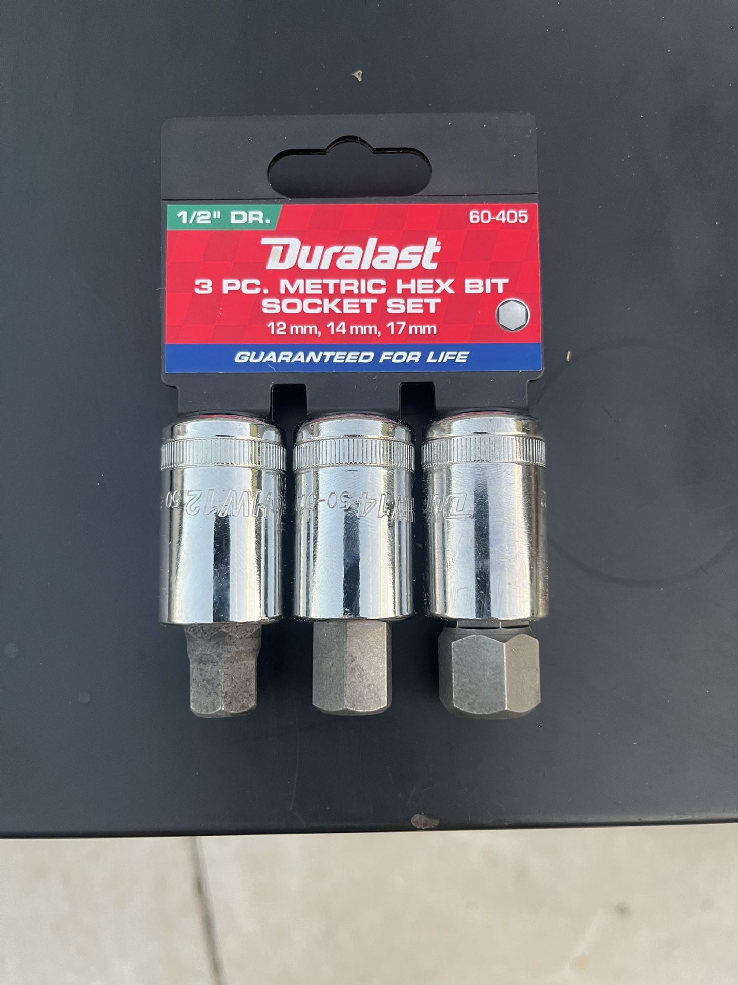 Duralast 3-Pc Metric Allen Socket Set