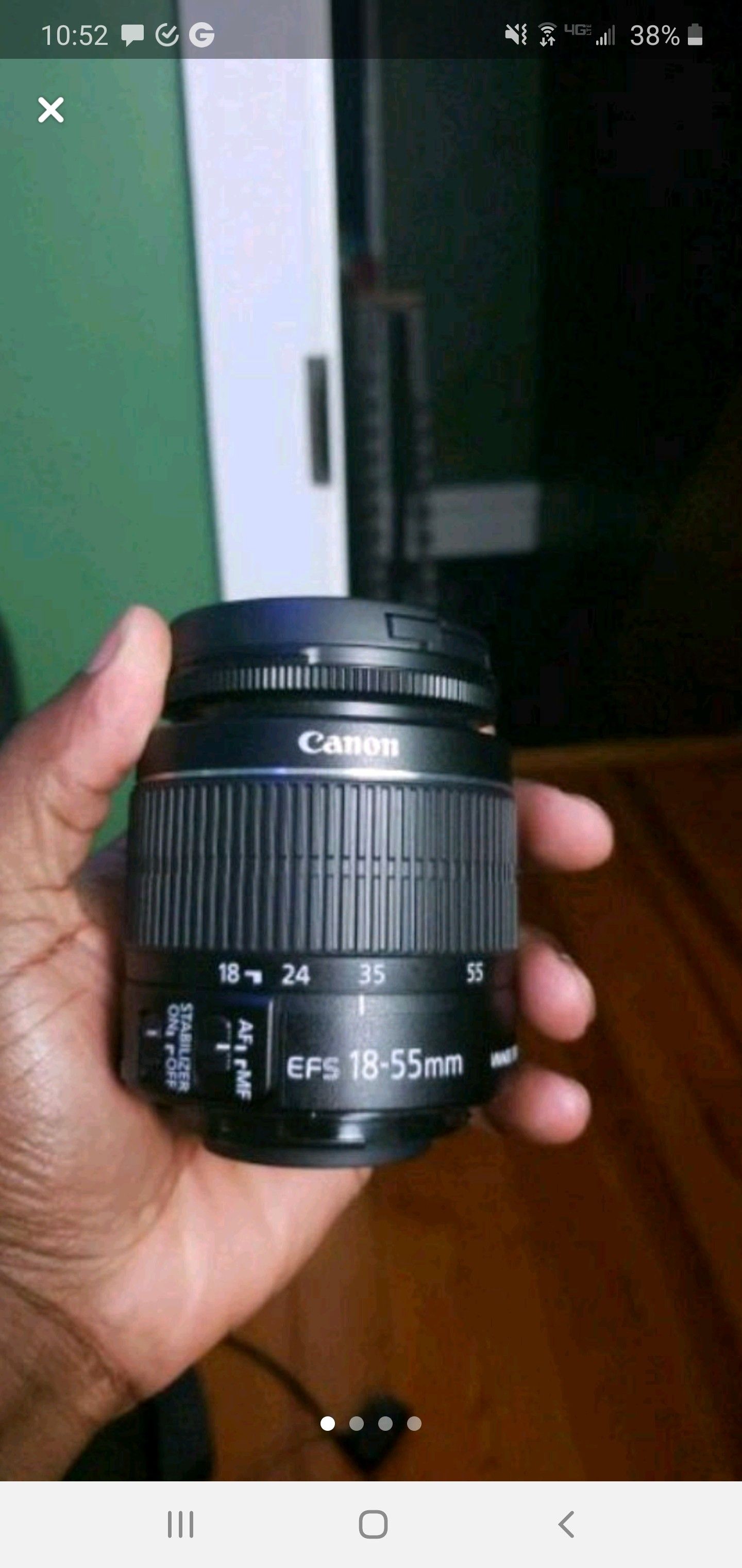 Canon 18-55mm lens 3.5