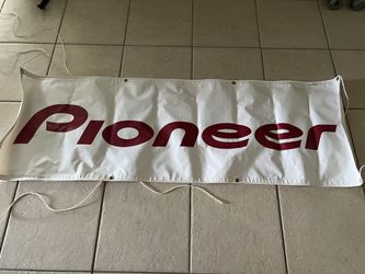 Pioneer Audio Banner 2’ X 6’