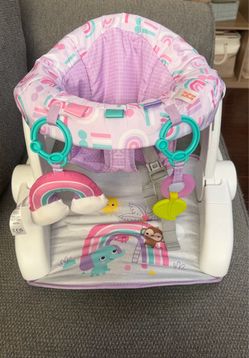 Bright Starts Baby 2-in-1 Sit-Up Floor Seat