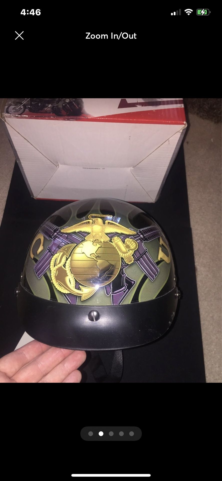 Marines Motorcycle Helmet